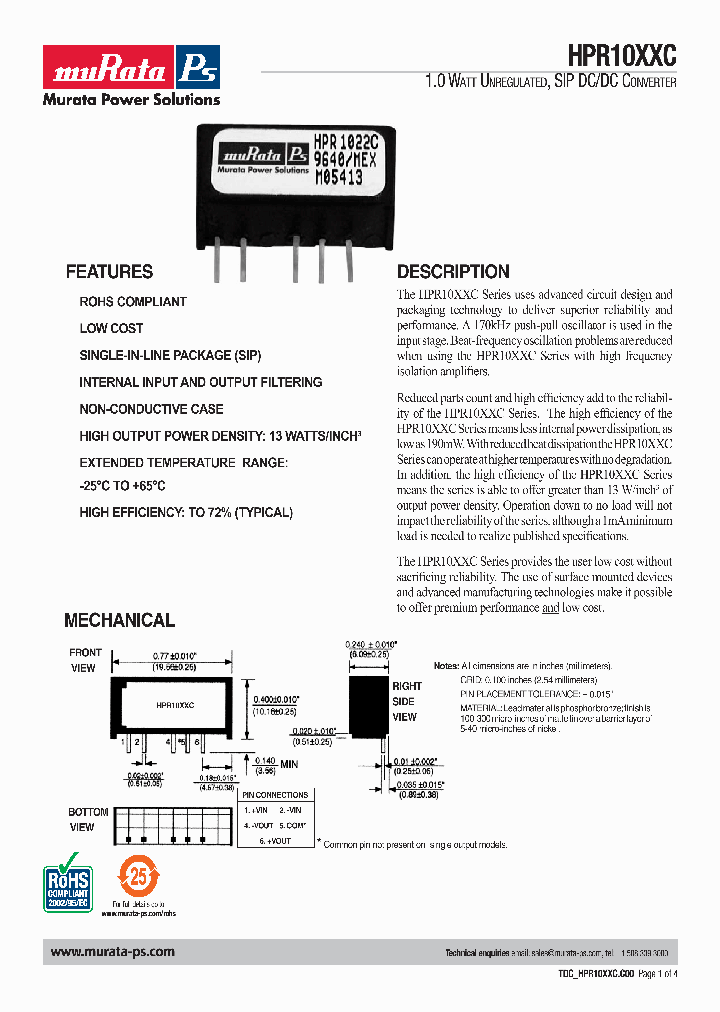 HPR1011C_4458059.PDF Datasheet