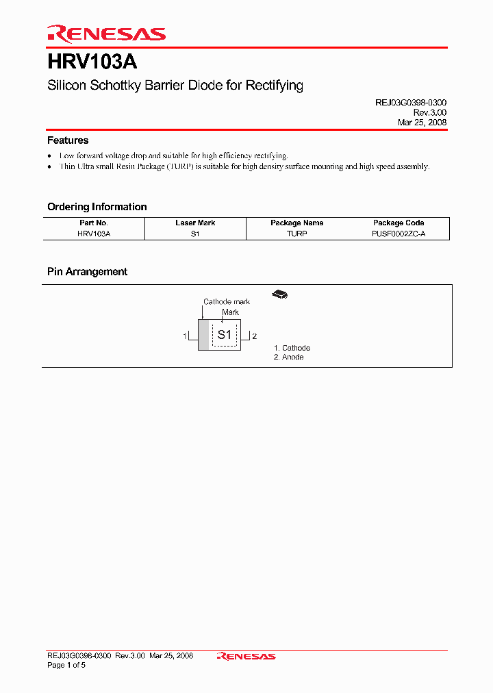 HRV103A_4268726.PDF Datasheet