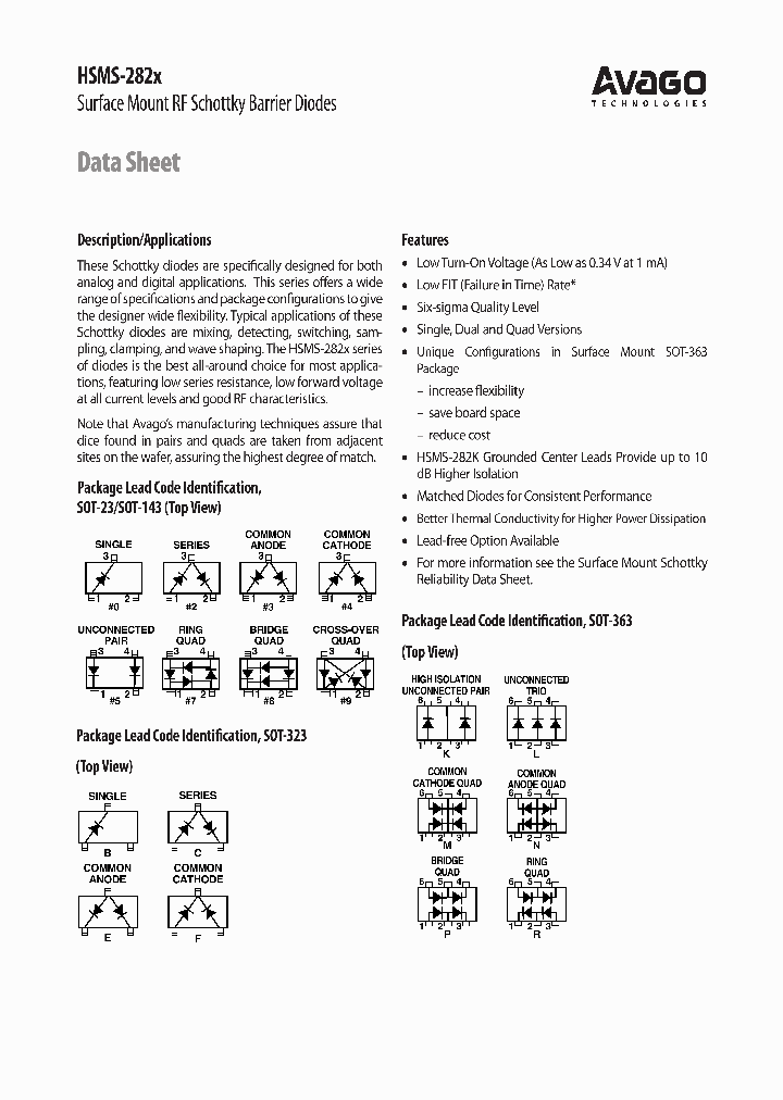 HSMS-2825_4716788.PDF Datasheet
