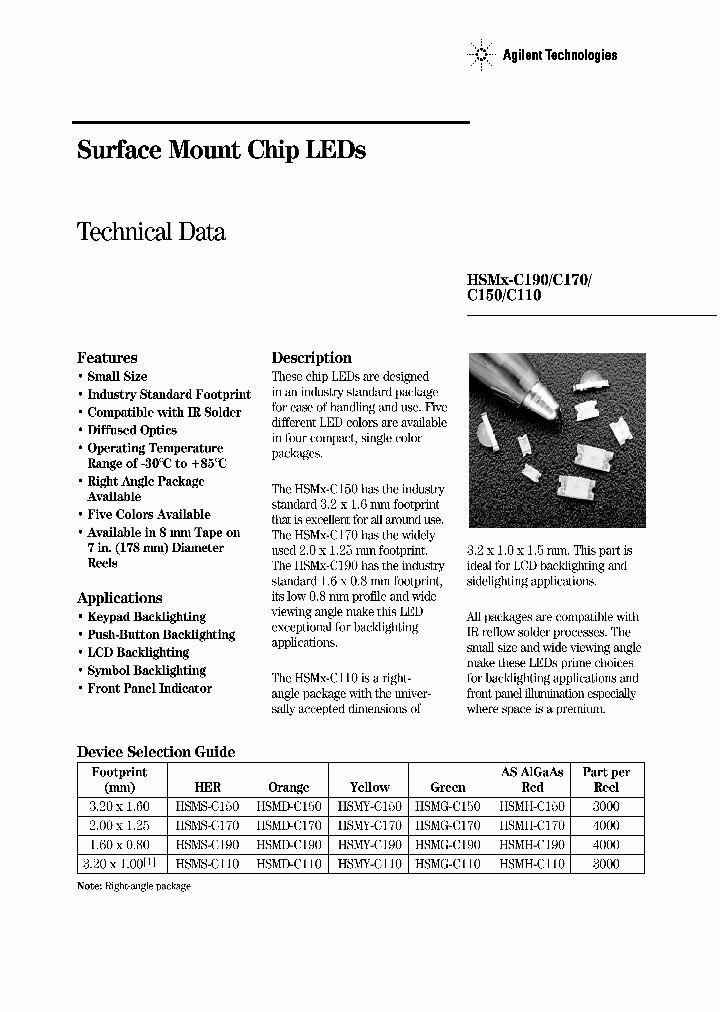 HSMS-C110_4813571.PDF Datasheet