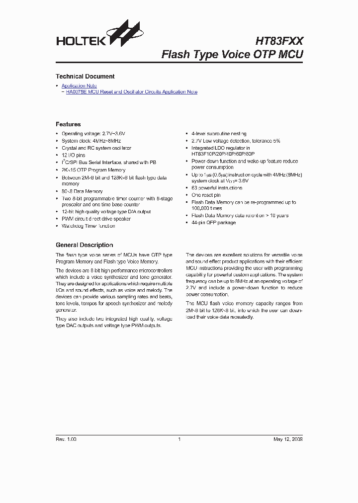 HT83F60_4701096.PDF Datasheet