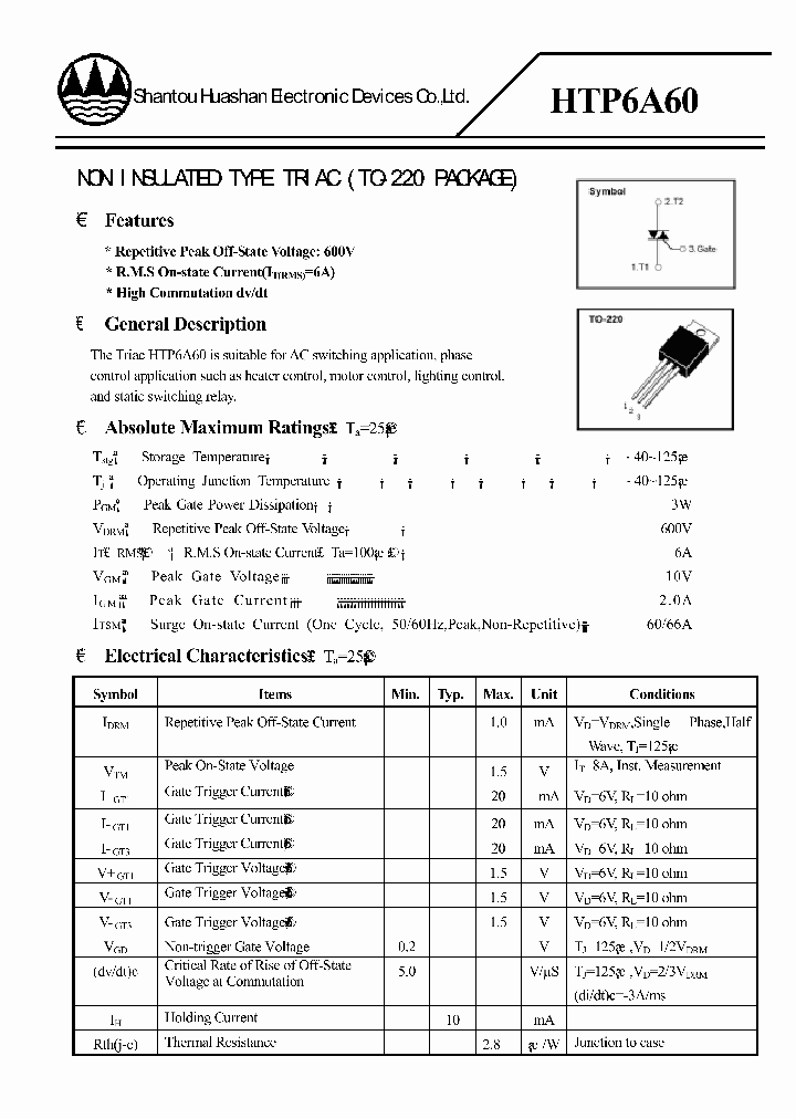 HTP6A60_4612517.PDF Datasheet
