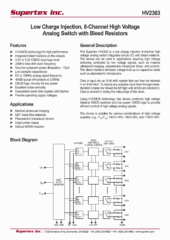 HV2303_4310200.PDF Datasheet