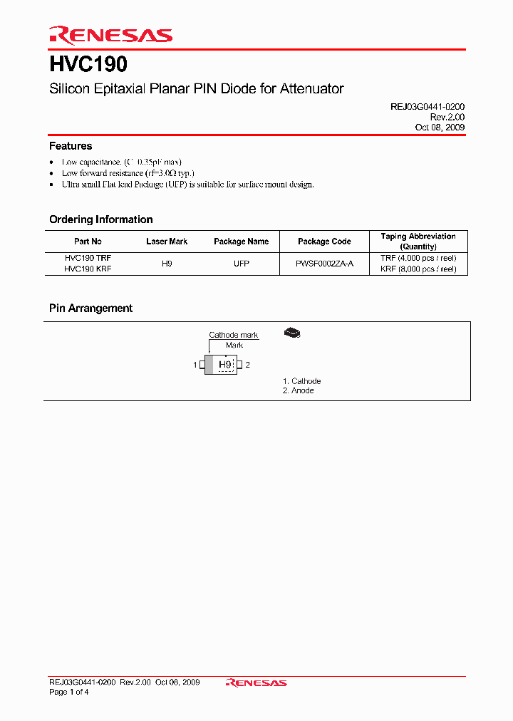 HVC190_4622237.PDF Datasheet