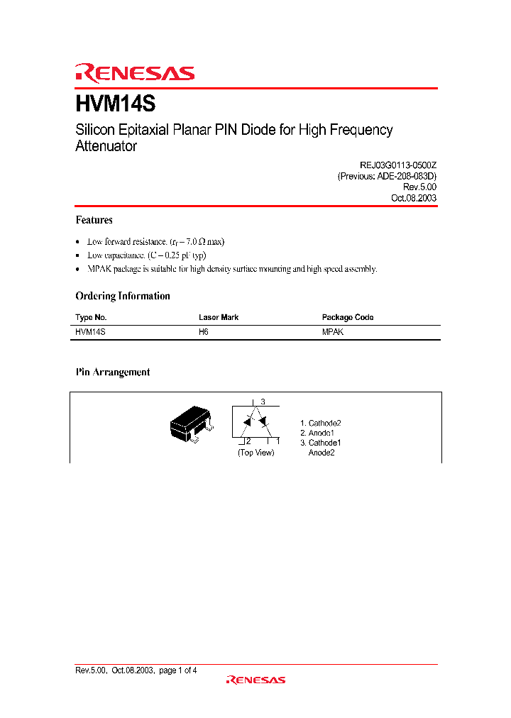 HVM14S_4301635.PDF Datasheet