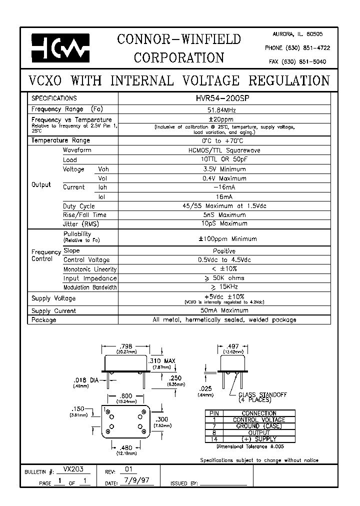 HVR54-200SP_4547352.PDF Datasheet