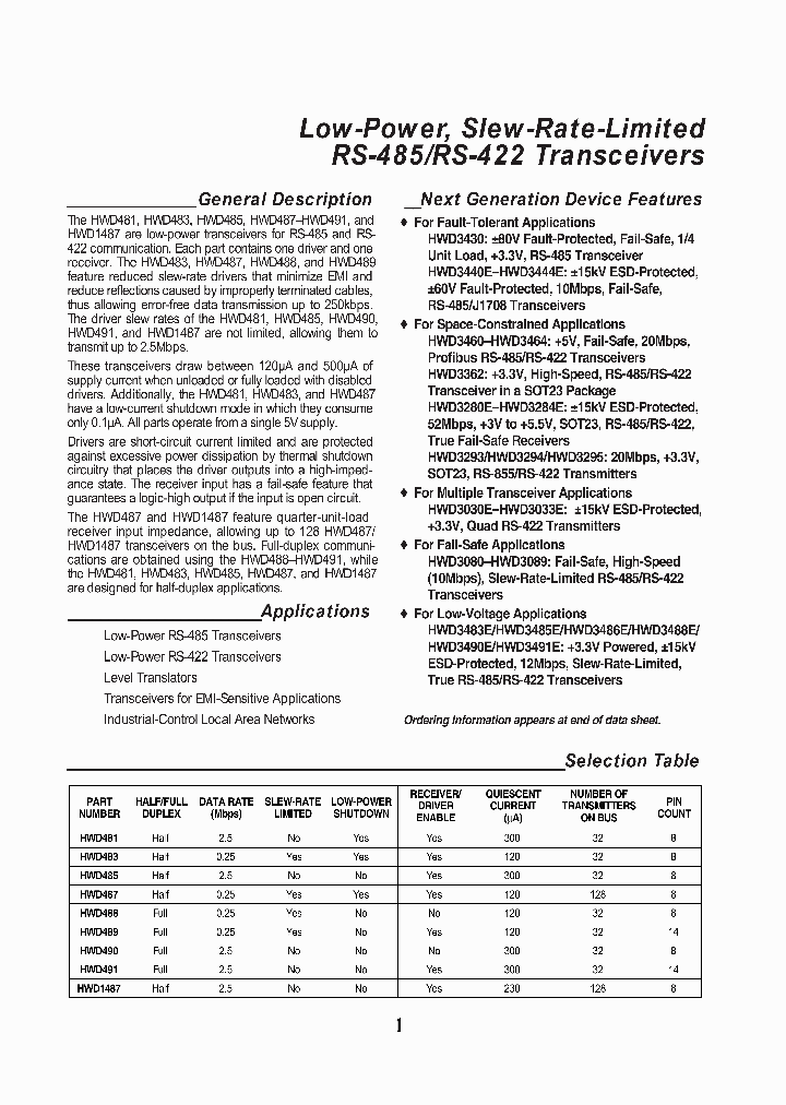 HWD485CD_4877937.PDF Datasheet