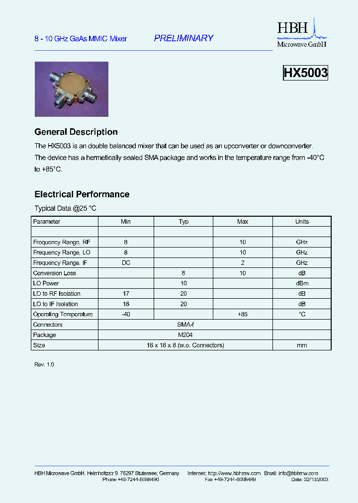 HX5003_4327980.PDF Datasheet