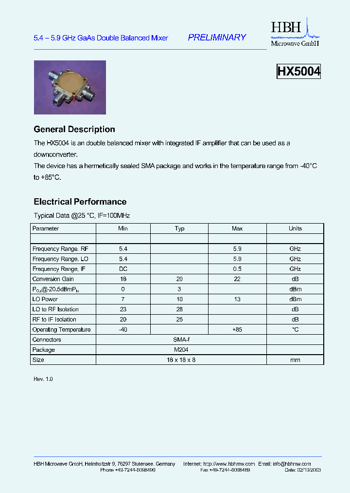 HX5004_4327982.PDF Datasheet