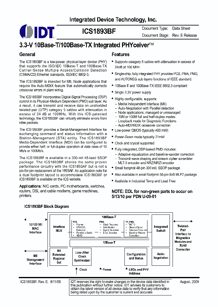 ICS1893BKILF_4532774.PDF Datasheet