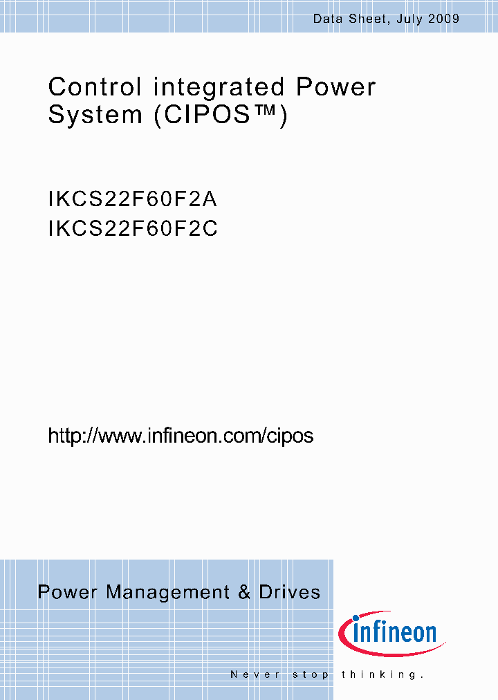 IKCS22F60F2A_4552580.PDF Datasheet