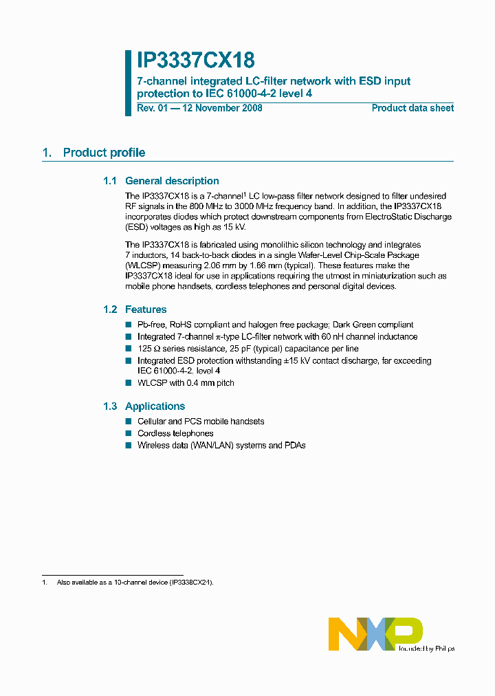 IP3337CX18_4492821.PDF Datasheet