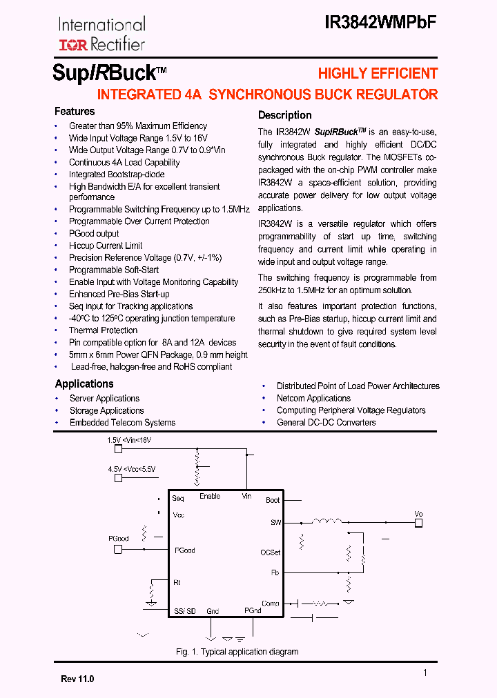 IR3842WMPBF_4585334.PDF Datasheet