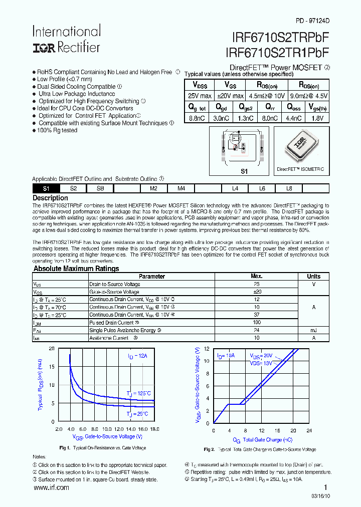 IRF6710S2TR1PBF_4632098.PDF Datasheet
