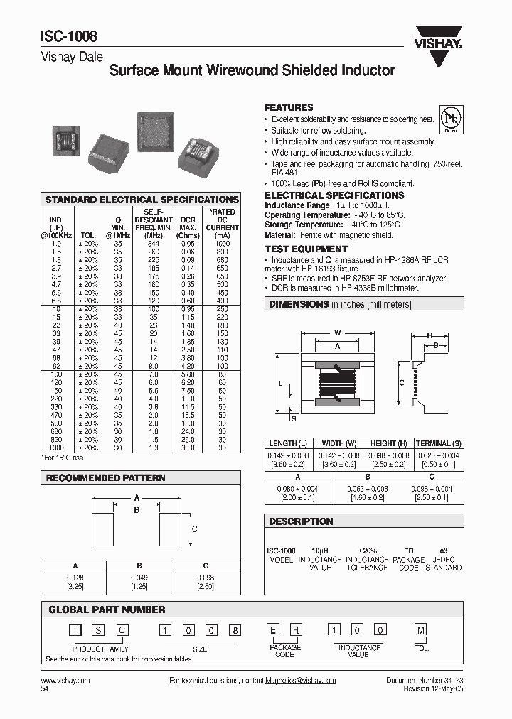 ISC-1008ER100M_4855124.PDF Datasheet