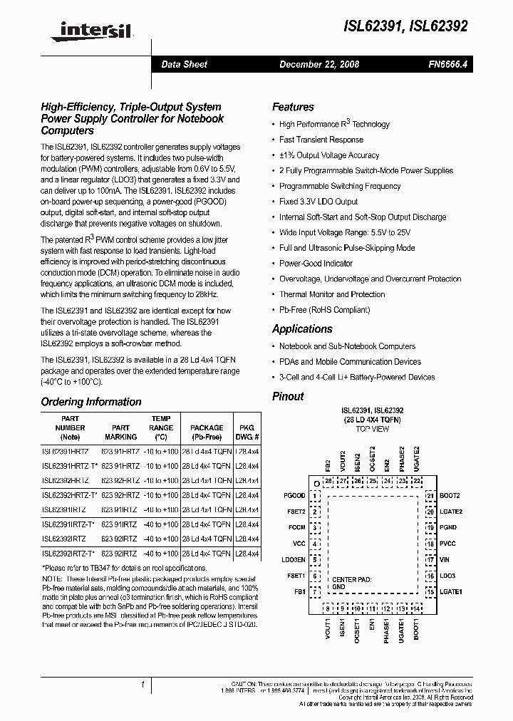 ISL62391_4852221.PDF Datasheet