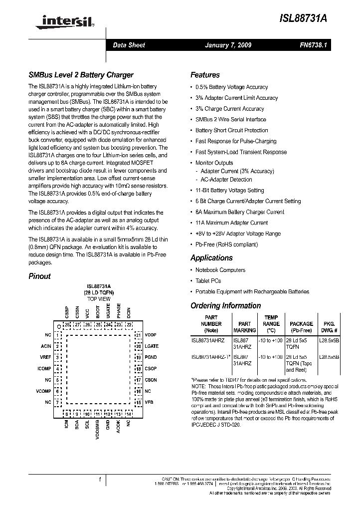 ISL88731AHRZ_4909569.PDF Datasheet