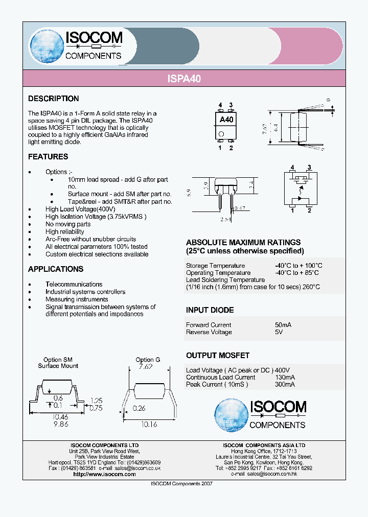 ISPA40_4749400.PDF Datasheet
