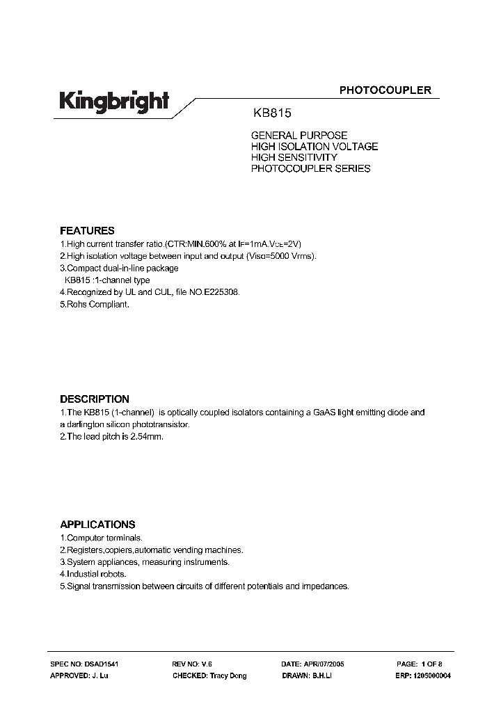 KB815_4233660.PDF Datasheet