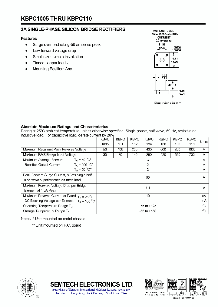 KBPC110_4459304.PDF Datasheet