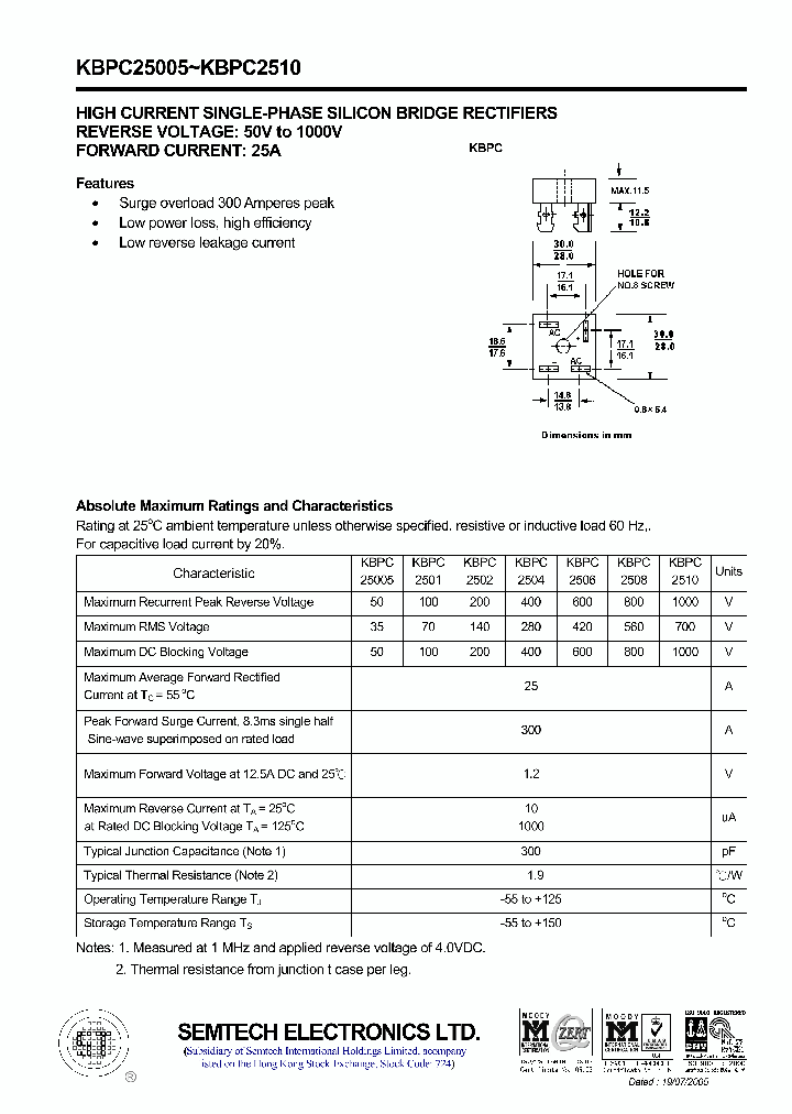 KBPC2508_4778278.PDF Datasheet