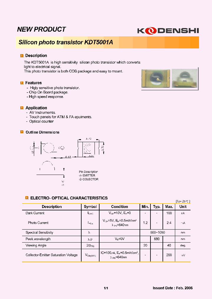 KDT5001A_4276380.PDF Datasheet