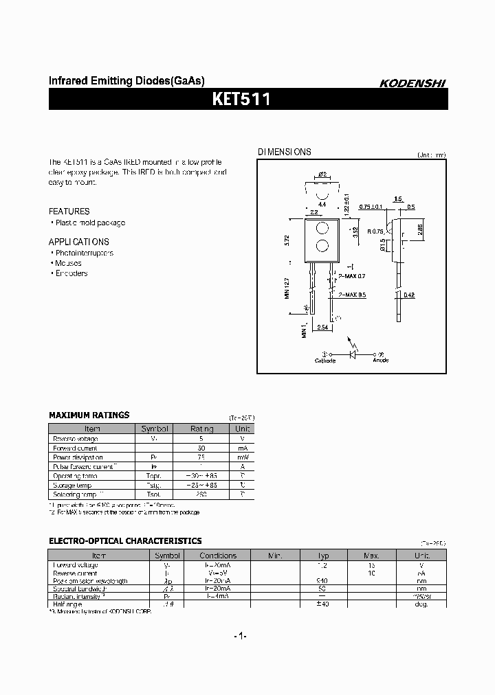 KET511_4585637.PDF Datasheet