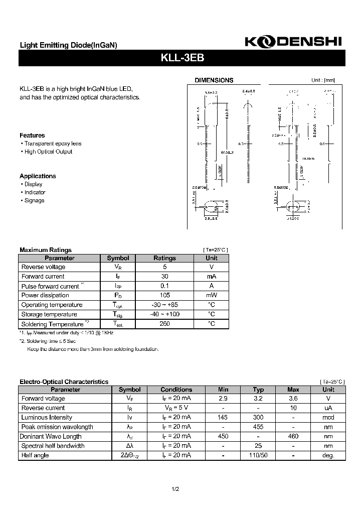 KLL-3EB_4560244.PDF Datasheet