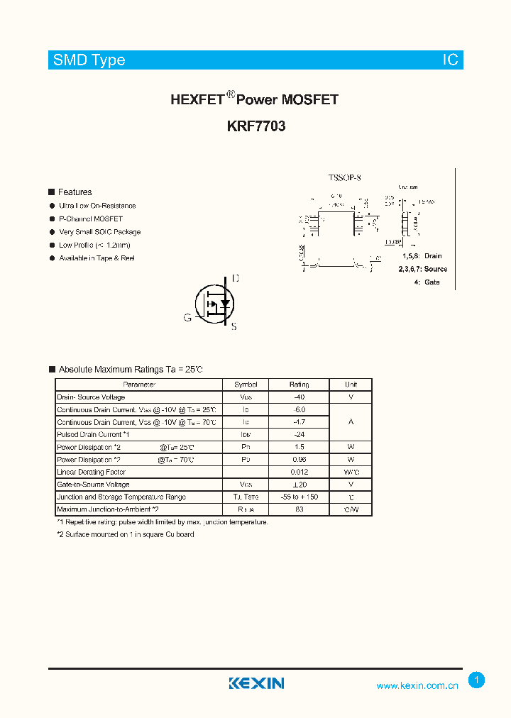 KRF7703_4826424.PDF Datasheet