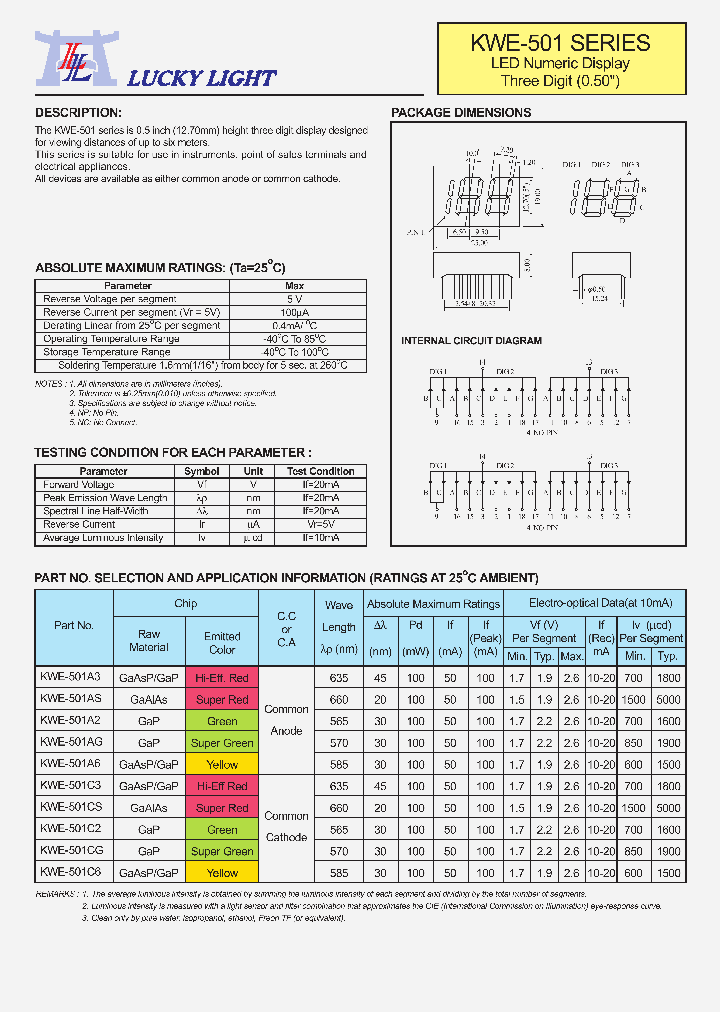 KWE-501_4235148.PDF Datasheet