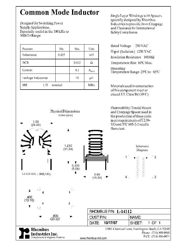 L-14112_4819624.PDF Datasheet