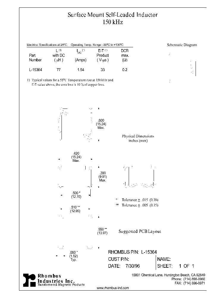 L-15364_4819876.PDF Datasheet