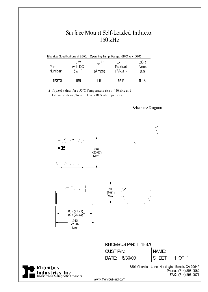 L-15370_4493472.PDF Datasheet