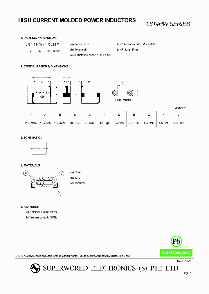 L814HW_4444677.PDF Datasheet