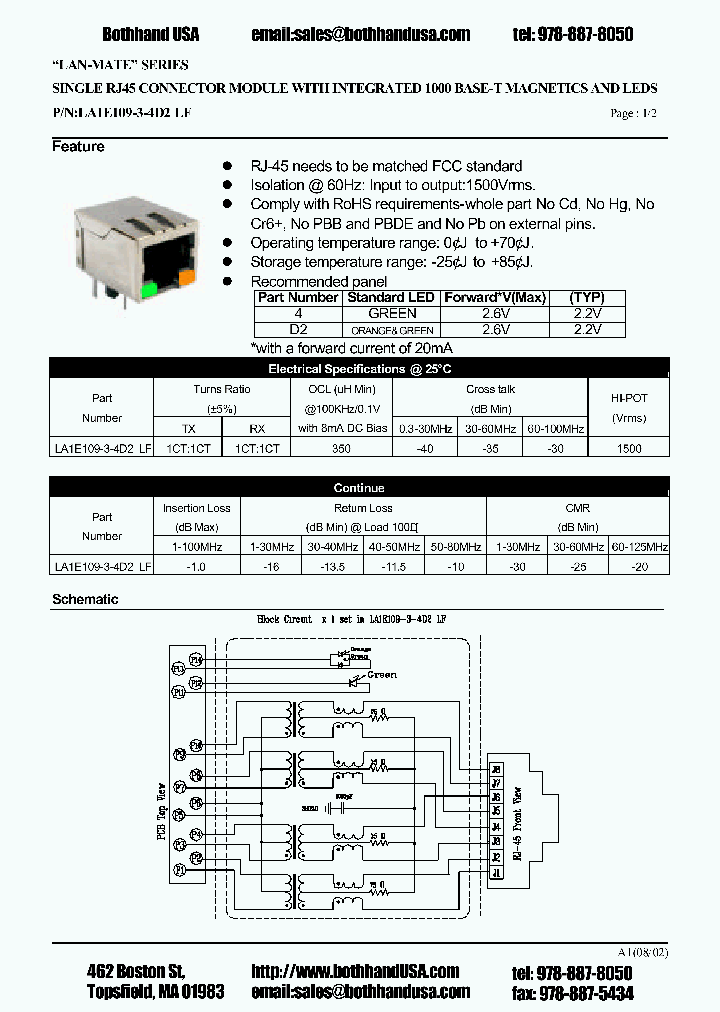 LA1E109-3-4D2LF_4532095.PDF Datasheet