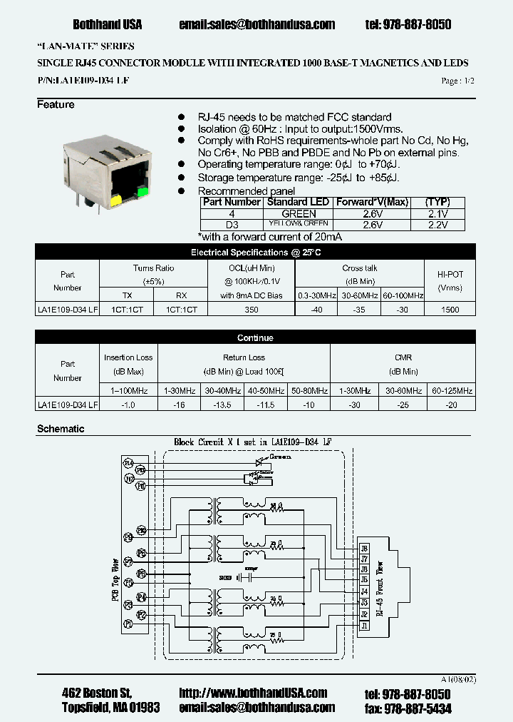 LA1E109-D34LF_4532100.PDF Datasheet