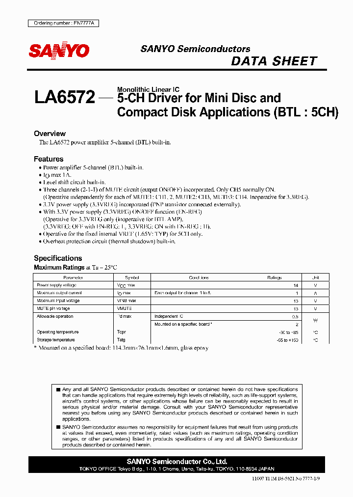 LA6572_4457835.PDF Datasheet