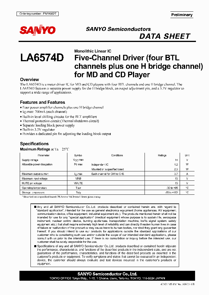 LA6574D_4457836.PDF Datasheet