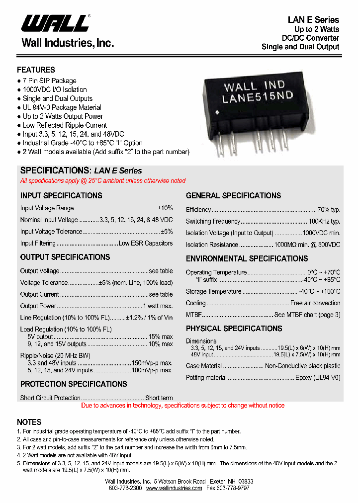 LANE_4585974.PDF Datasheet