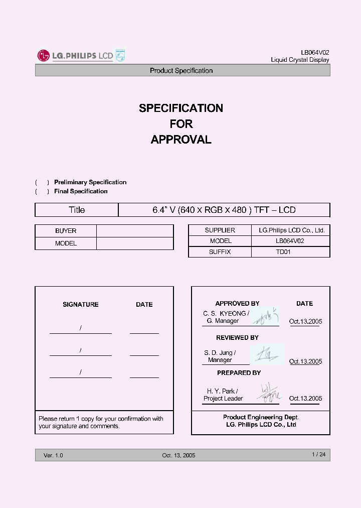 LB064V02_4253801.PDF Datasheet
