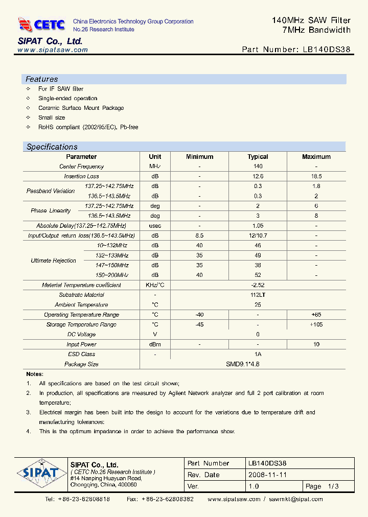 LB140DS38_4473796.PDF Datasheet