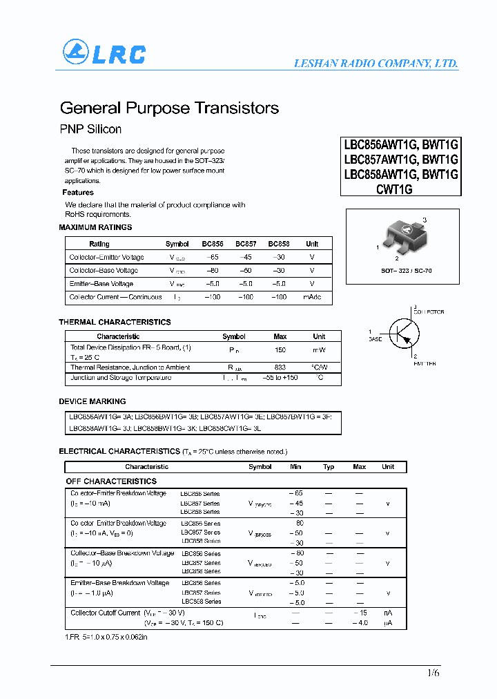 LBC856AWT1G_4566077.PDF Datasheet