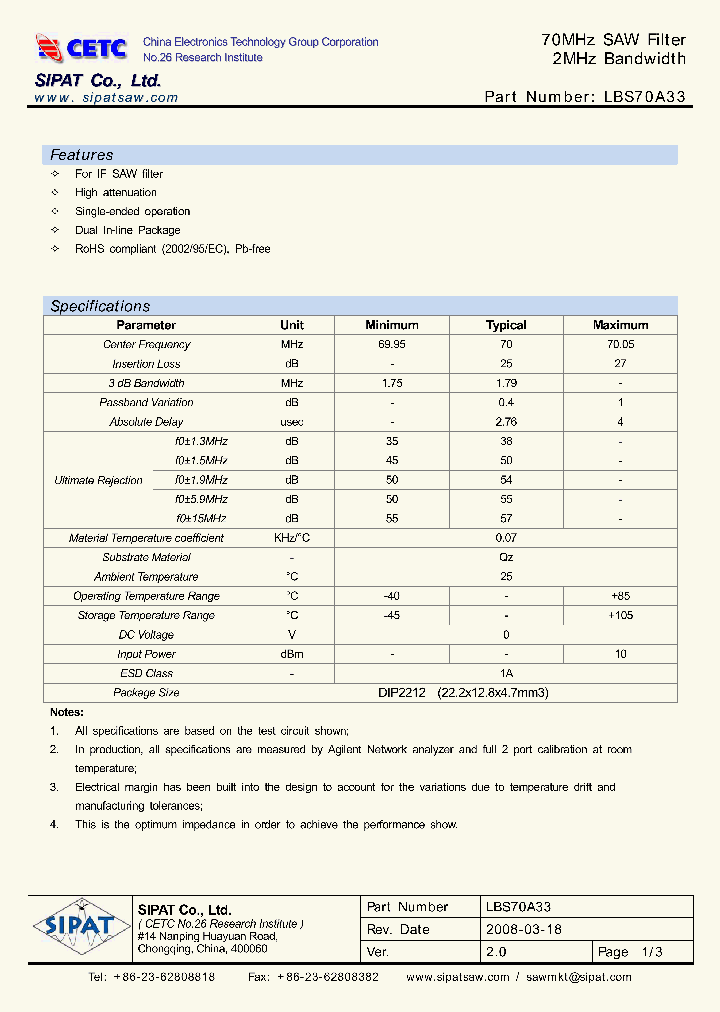 LBS70A33_4231506.PDF Datasheet