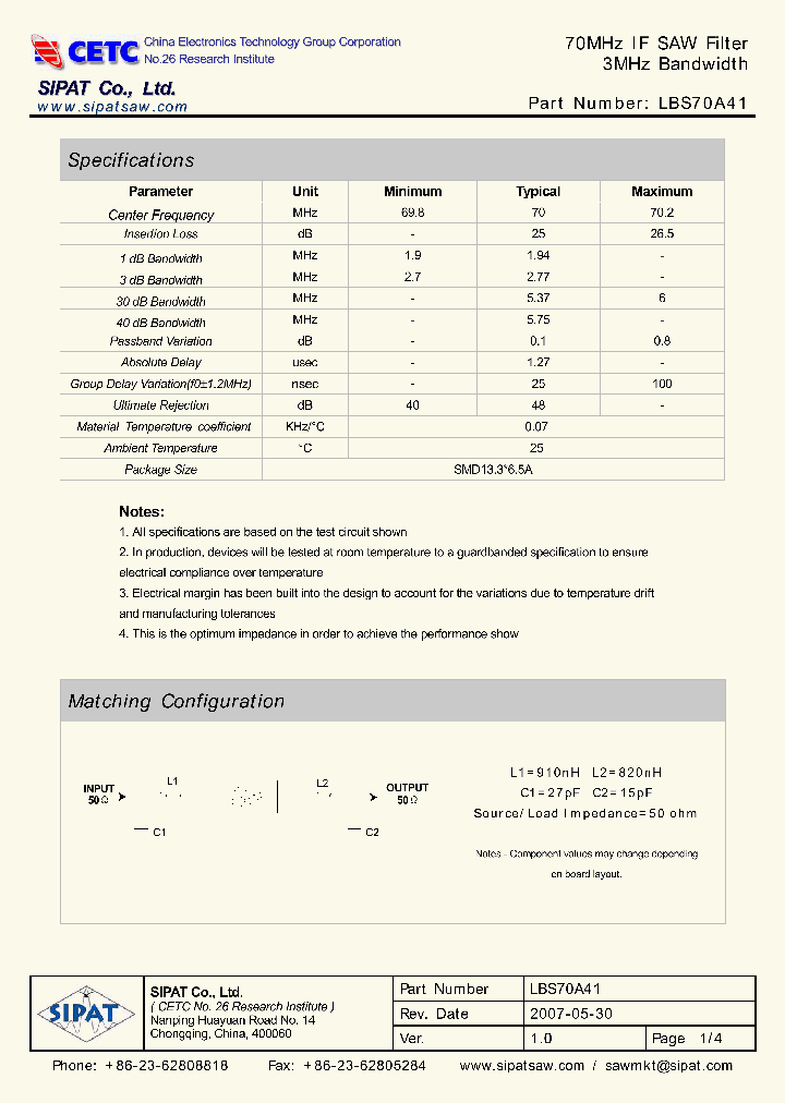 LBS70A41_4231509.PDF Datasheet