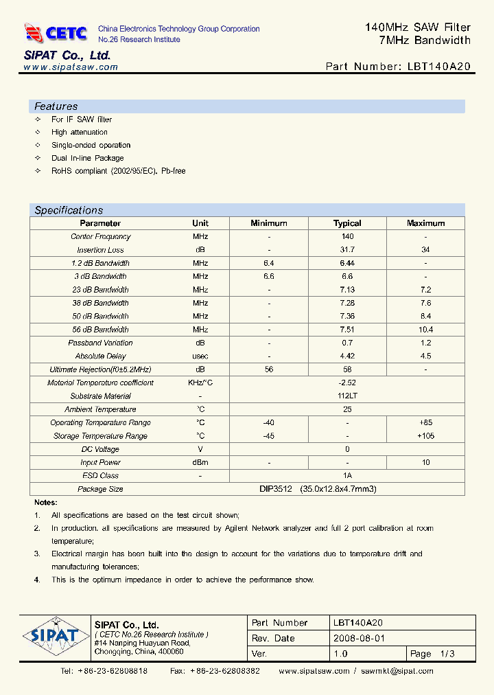 LBT140A20_4801229.PDF Datasheet