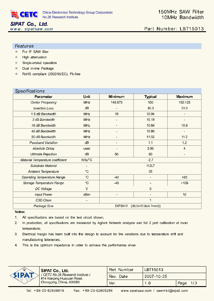 LBT15013_4244616.PDF Datasheet