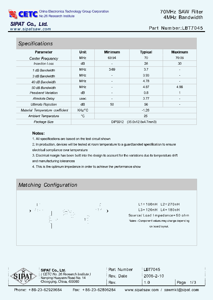 LBT7045_4618057.PDF Datasheet