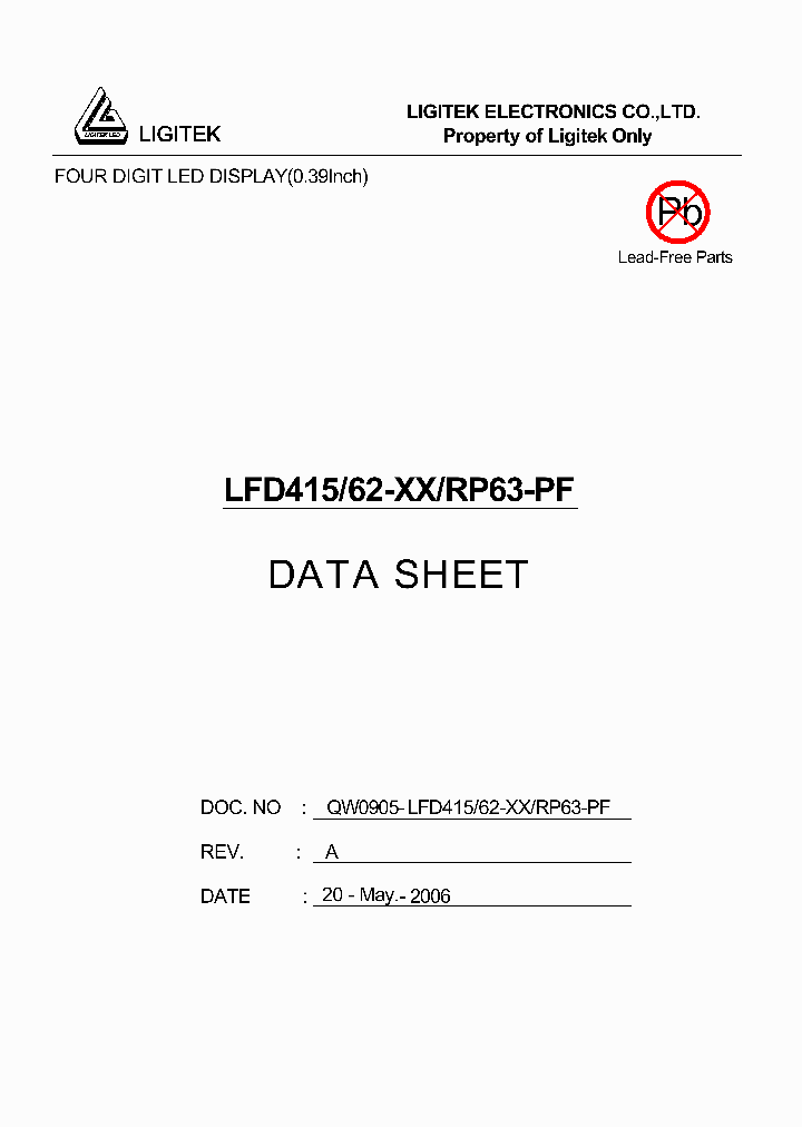 LFD415-62-XX-RP63-PF_4896615.PDF Datasheet