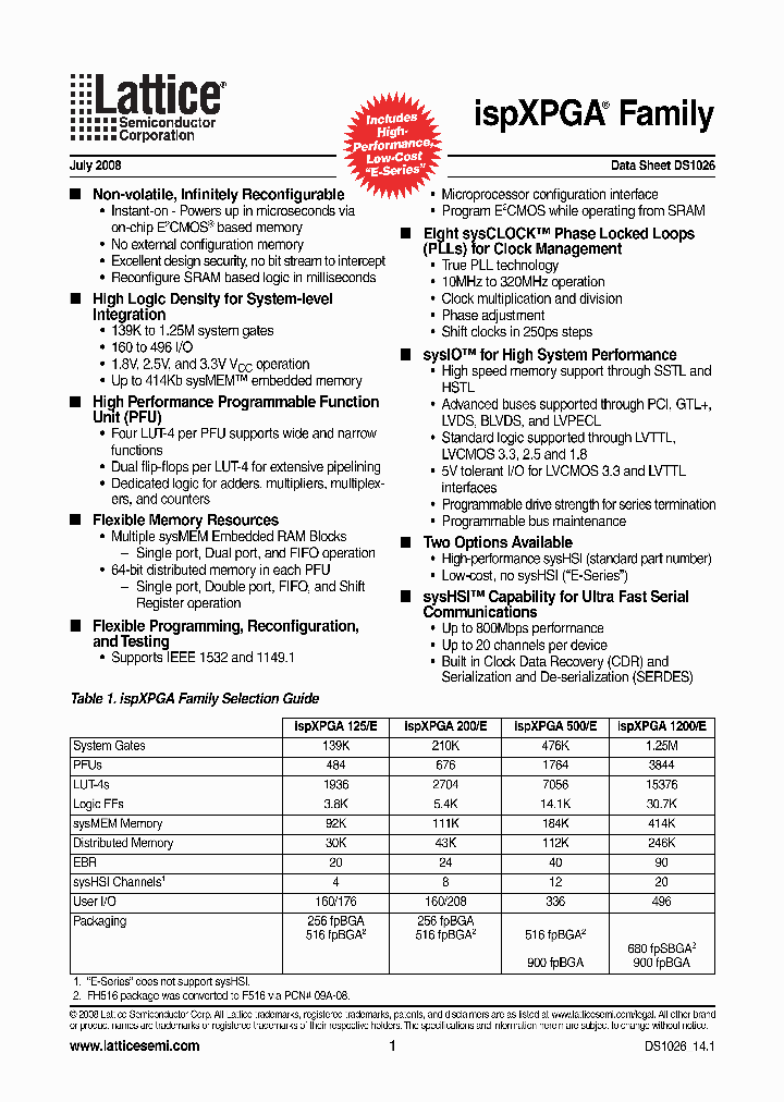 LFX500B-3F256C_4554812.PDF Datasheet