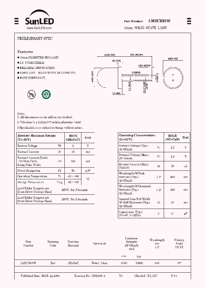 LM2CR01W_4380147.PDF Datasheet